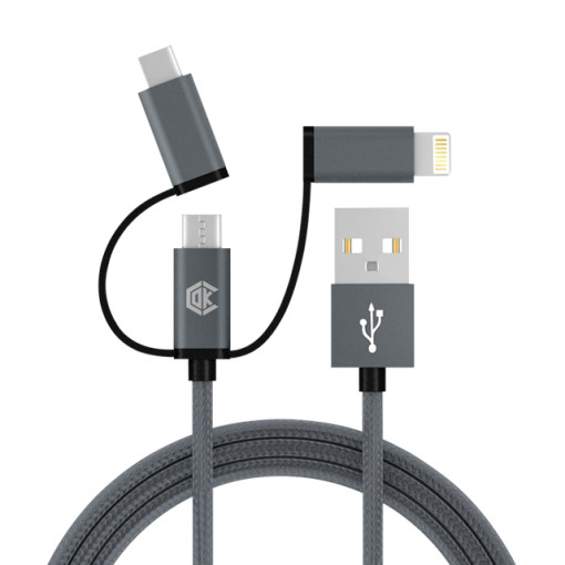 디케이 3in1 고속 충전 케이블 정품