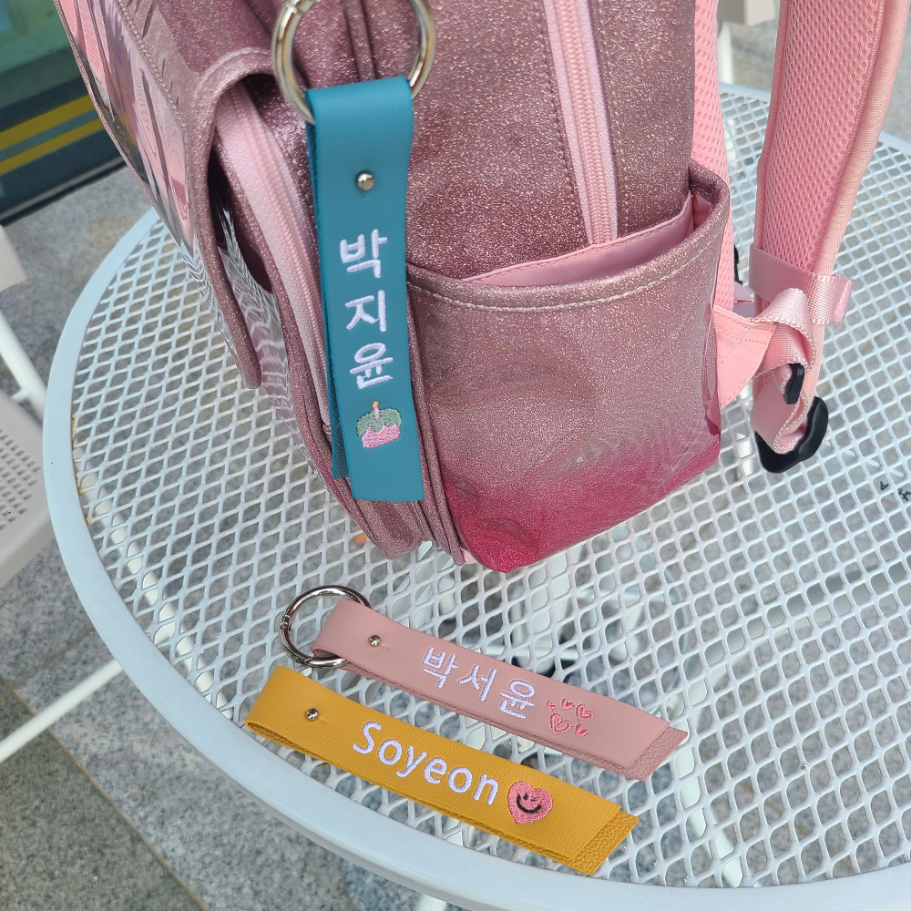 가죽 네임택 골프택 비건레더 단체 이름표 이미지 6