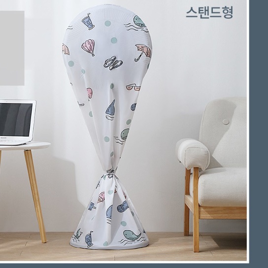 롱선풍기커버 업소용 선풍기커버 키큰 써큘레이터보관 이미지 6