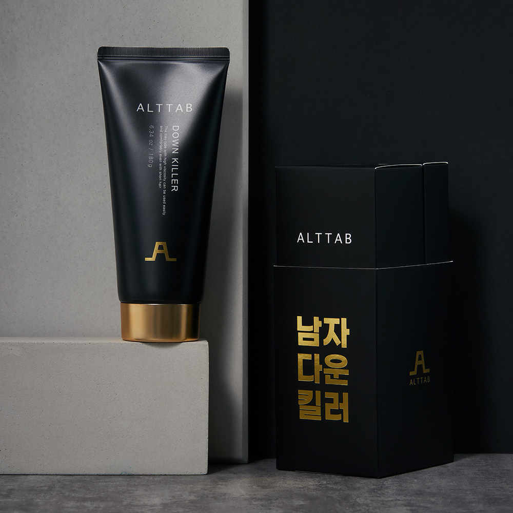 알트탭 다운 킬러 셀프다운펌 남자옆머리누르기 다운펌제 - 상세 이미지 5