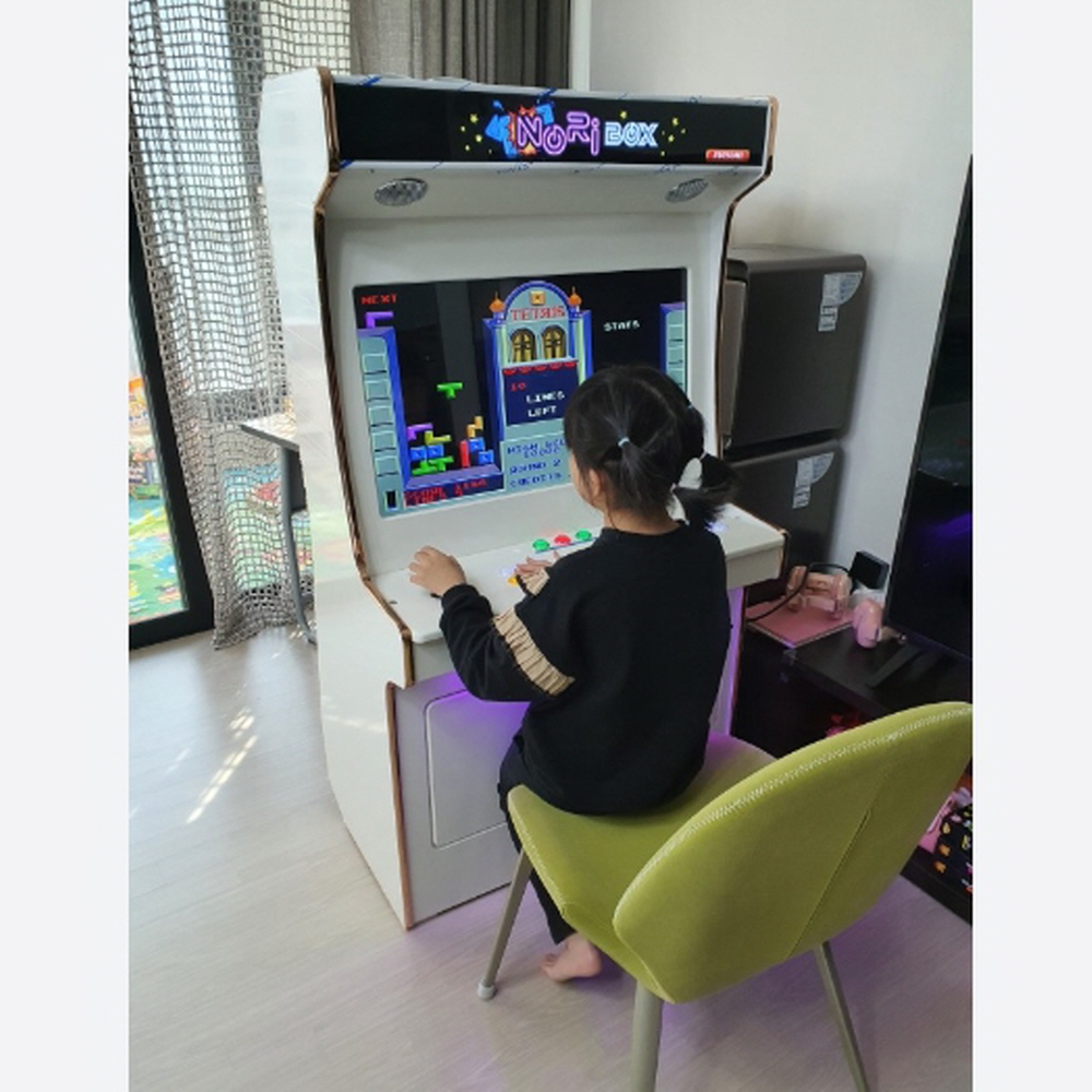 노리박스 32 스탠드형 오락실게임기 레트로게임기 DX팩 TV수신 이미지 8