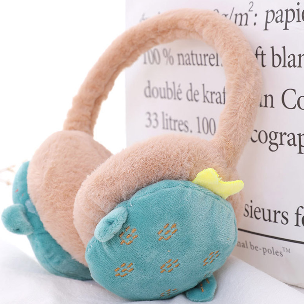 유아 여아 키즈 아동 어린이 남아 초등 학생 주니어 겨울 방한 털 캐릭터 귀도리 귀마개 - 상세 이미지 4