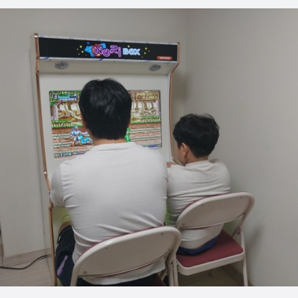 노리박스 32 스탠드형 오락실게임기 레트로게임기 오락기 DX팩 이미지 8