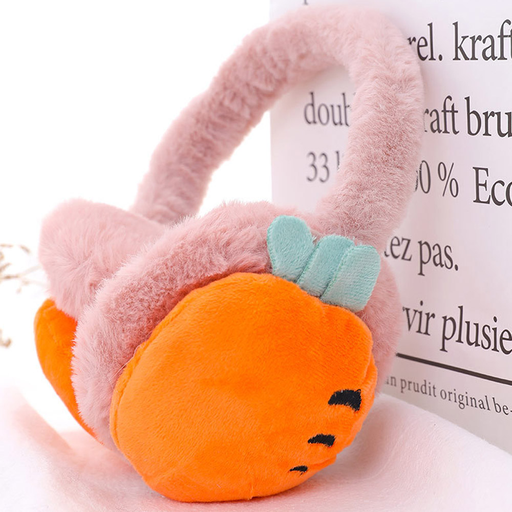 유아 여아 키즈 아동 어린이 남아 초등 학생 주니어 겨울 방한 털 캐릭터 귀도리 귀마개 - 상세 이미지 3