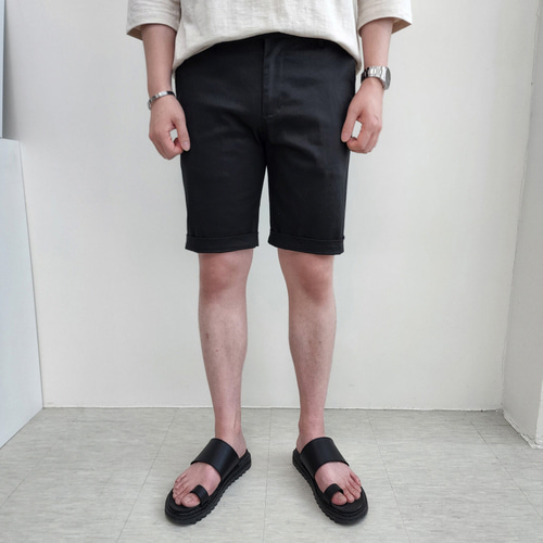 (SALE)남자반바지 면 빅사이즈 하프팬츠 - 상세 이미지 2