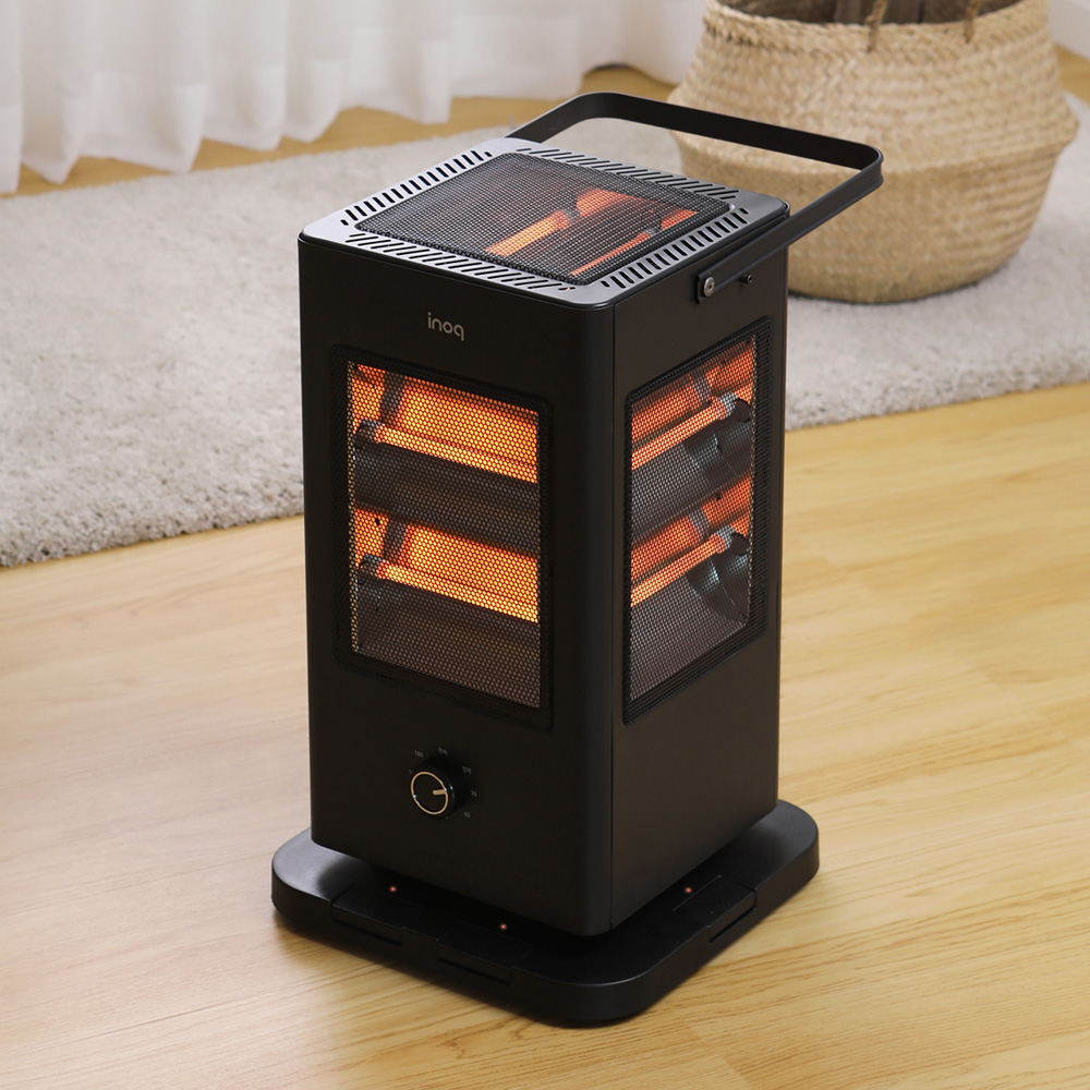 이노크 가정용 히터 전기난로 오방난로 사무실 타이머 발터치 전기스토브 i93