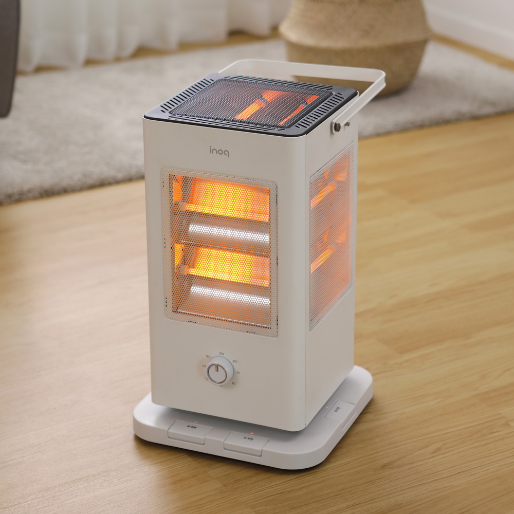 이노크 가정용 히터 전기난로 오방난로 사무실 타이머 발터치 전기스토브 i93