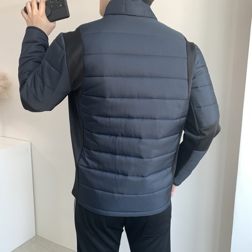 겨울 기본핏 초경량 네오프렌 패딩 점퍼 자켓 2컬러 이미지 2