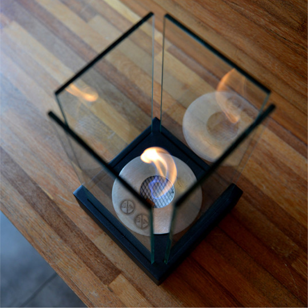 코지앤코 에탄올난로 스퀘어라운지 감성 캠핑 불멍 화로대