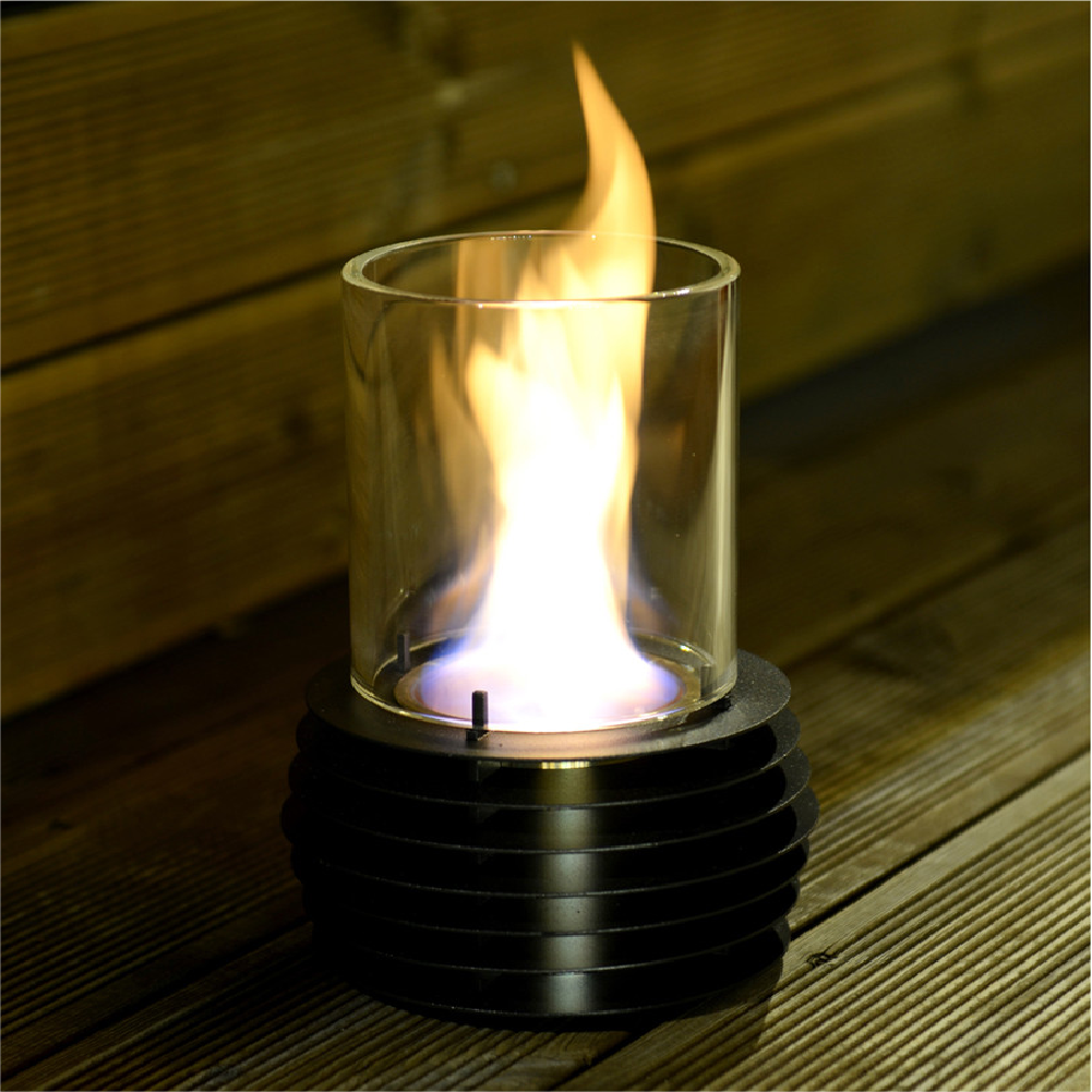 코지앤코 에탄올난로 바이브 블랙 감성 캠핑 불멍 화로대 가정용 미니 화롯대