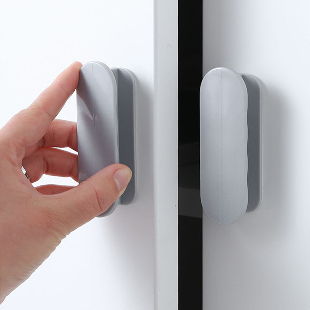 강력접착 붙이는손잡이 가구 유리문 신발장 서랍 강화도어 싱크대손잡이