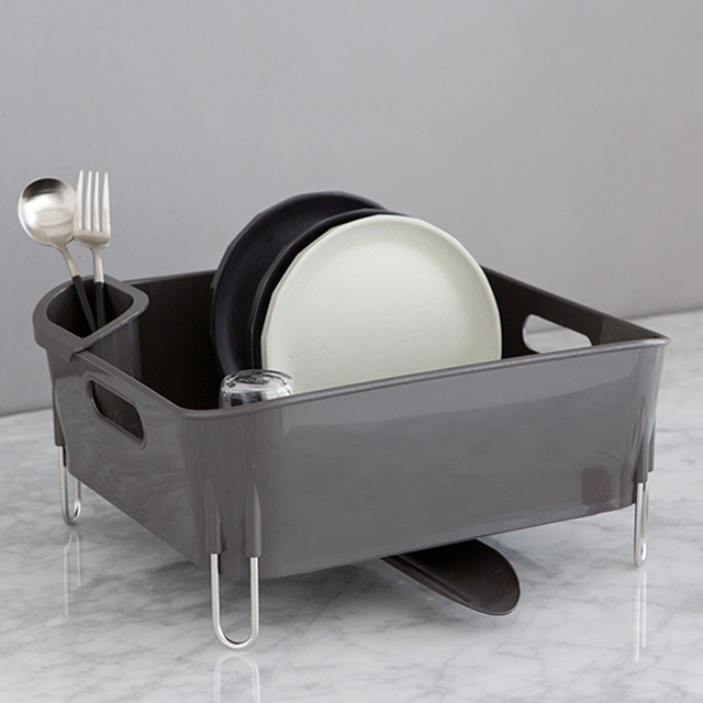 DULCE 식기건조대 365 스테인리스스틸/그레이