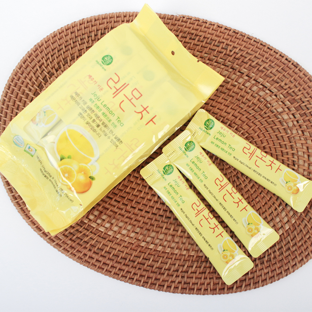 제주 레몬차 레몬청 스틱 750g 선물세트 - 상세 이미지 4