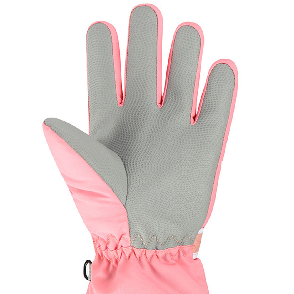 유아 아동 키즈 여아 남아 어린이 초등 학생 주니어 겨울 털 방한 손가락 스키 패딩 장갑 - 상세 이미지 4