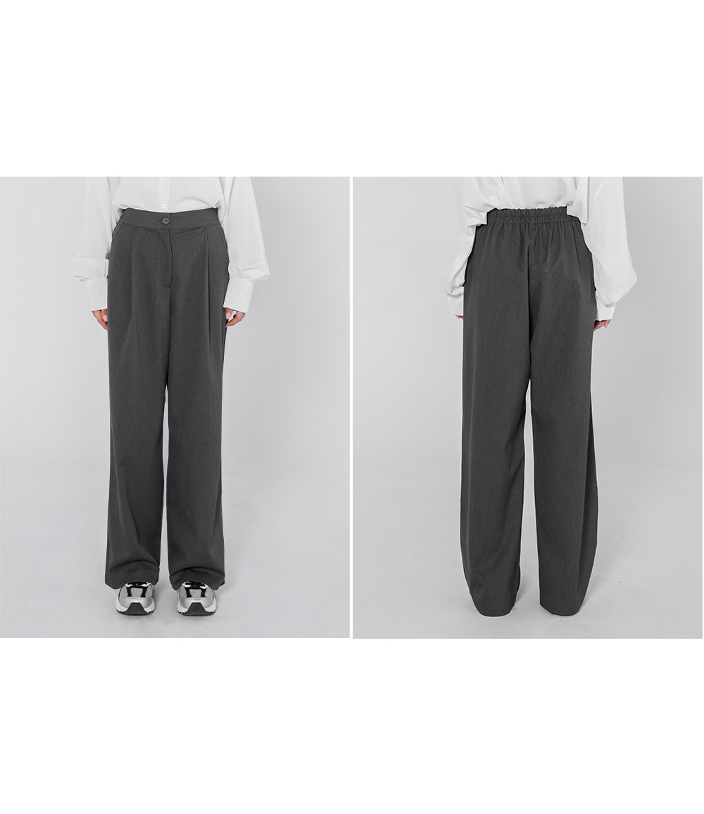 [3천장돌파][MADE] 빅사이즈 S-4XL 라이프 시리즈 와이드 밴딩 슬랙스 하객룩 상세 이미지 37