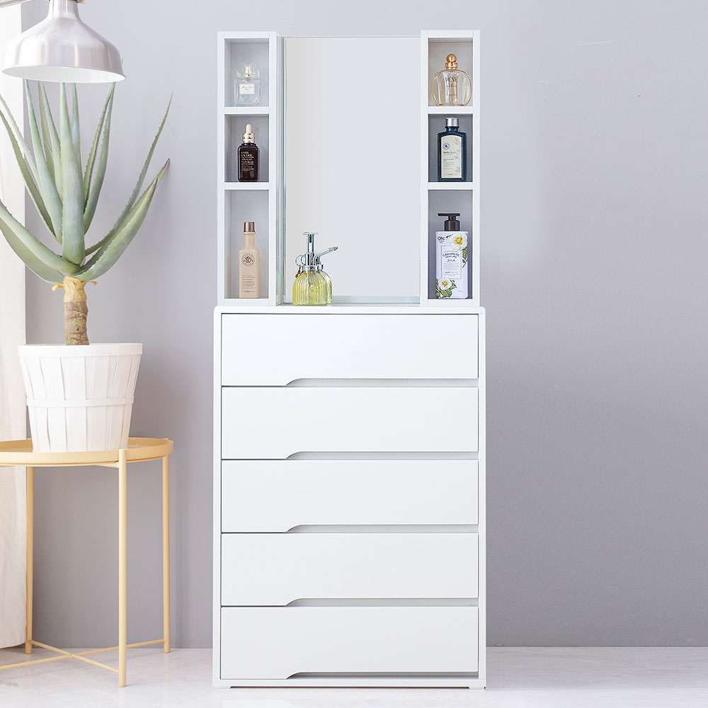 라리 수납 화장대 서랍장 600