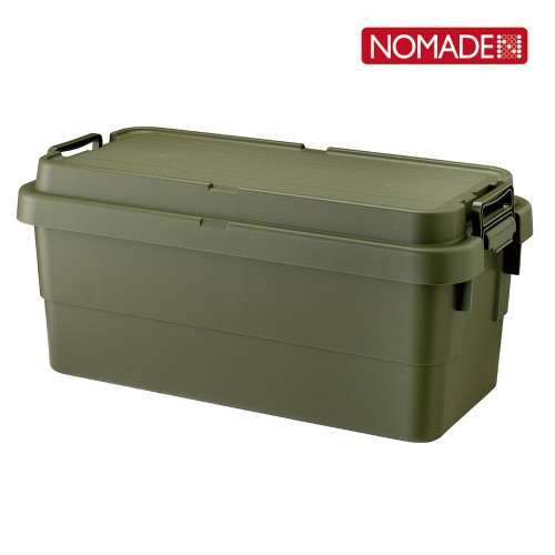 [노마드] 트렁크 카고박스 수납 박스 테이블 캠핑 차박 30L 카키
