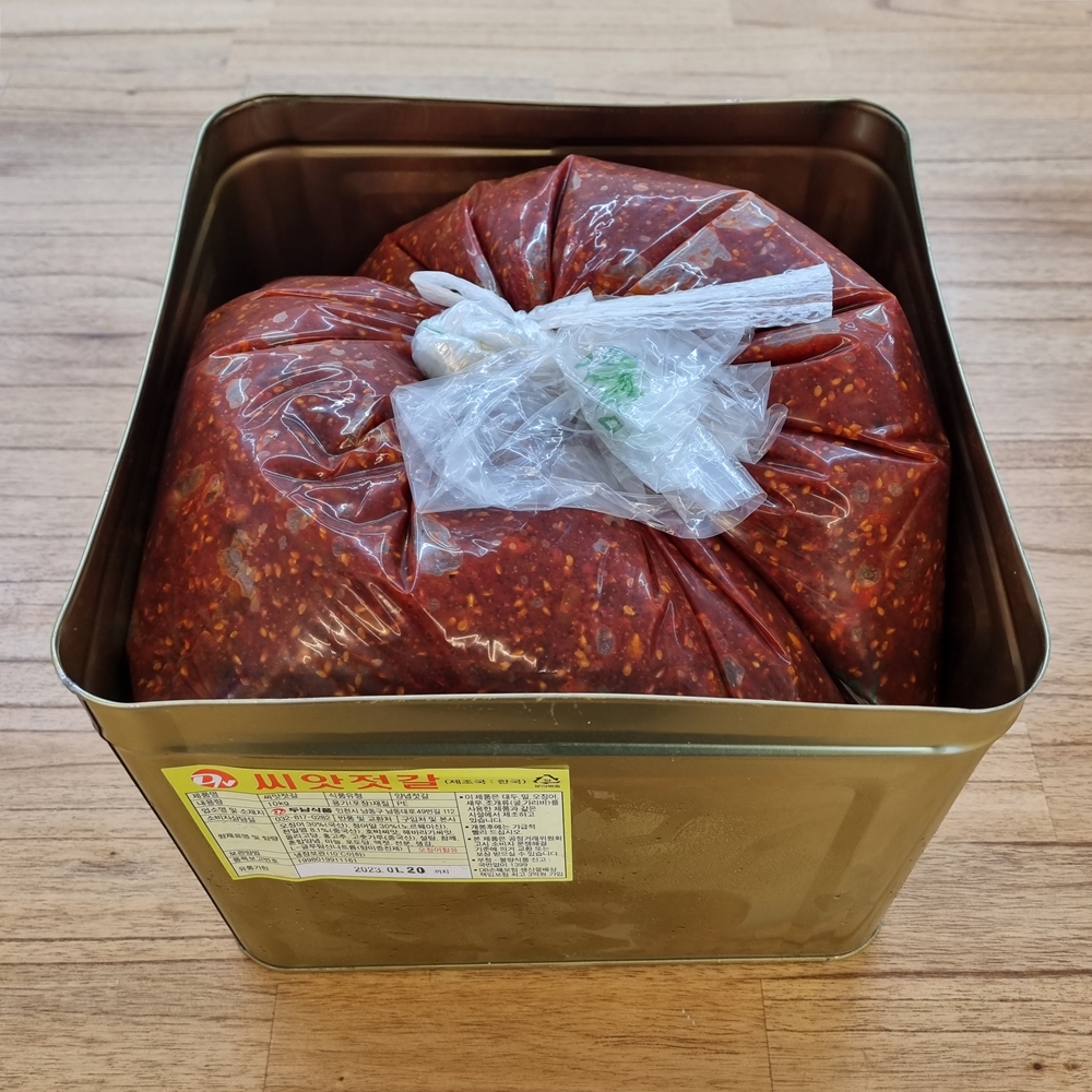 최고급 국산 씨앗젓갈 300g 2kg 4kg 10kg 강경 곰소 속초 젓갈 대용량 업소용 - 상세 이미지 3