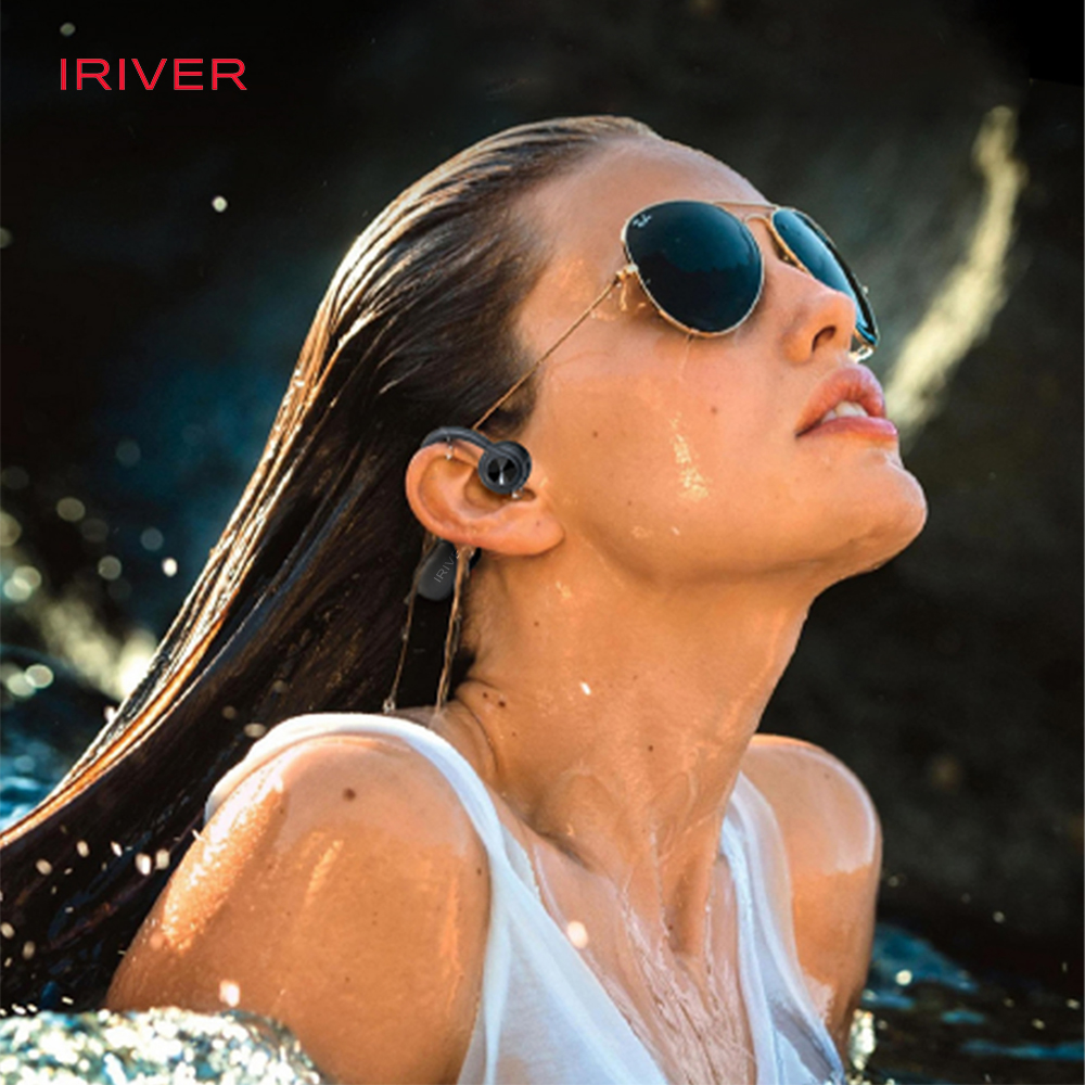 아이리버 Eiger-X7 레드 무선 골전도 블루투스 이어폰 v5.3 내장메모리32GB LED백라이트 초경량 32g - 상세 이미지 5