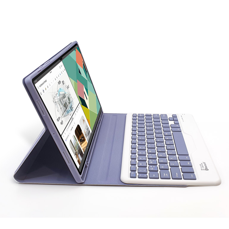 삼성 갤럭시탭A8 2022 10.5 콤비 회전 블루투스 키보드 북커버 케이스 x200 x205 - 상세 이미지 3