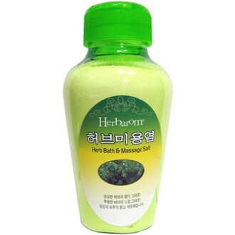 허바롬 허브 미용 염 소금 입욕제 사우나 마사지 바디 솔트