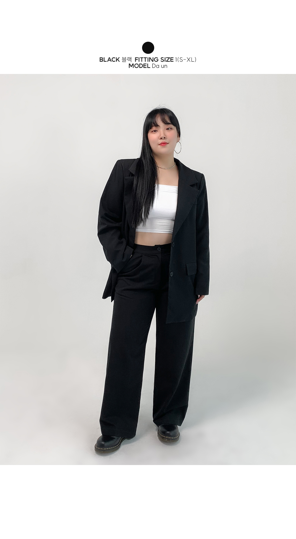 [3천장돌파][MADE] 빅사이즈 S-4XL 라이프 시리즈 와이드 밴딩 슬랙스 하객룩 상세 이미지 26