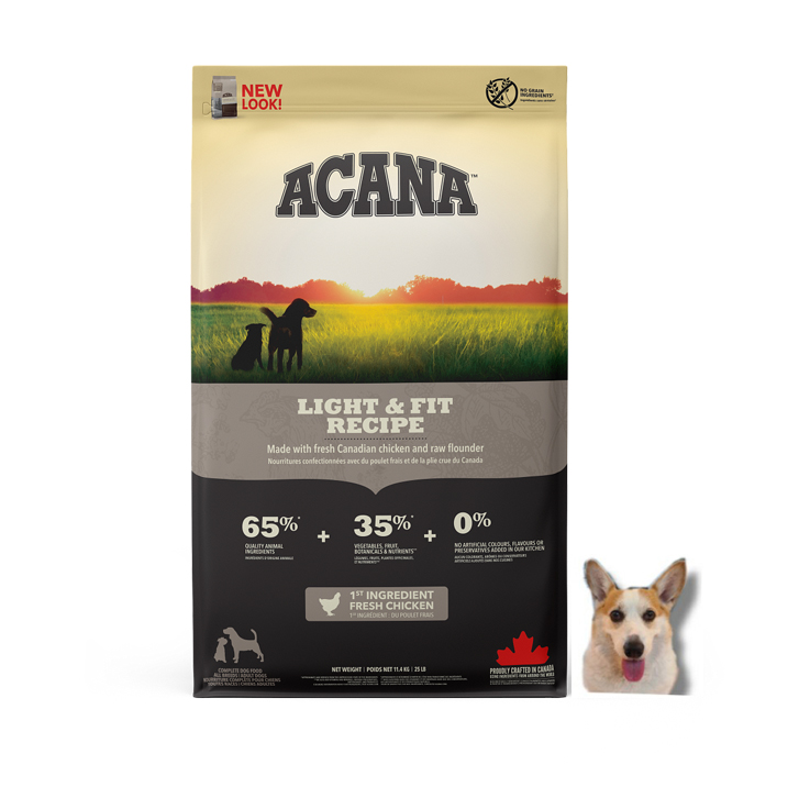 아카나 라이트앤피트 독 11.4kg+간식+소분봉투 - 상품 이미지