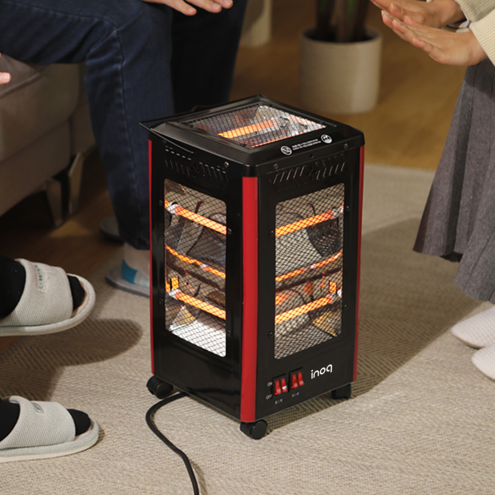 가정용 전기히터 오방향 난로 난방기 사무실 난로 소형 업소용 스토브 506HM
