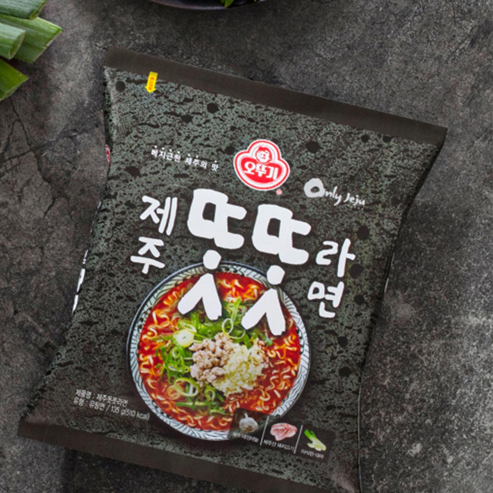 오뚜기 제주 똣똣라면 135g, 4개 이미지 4