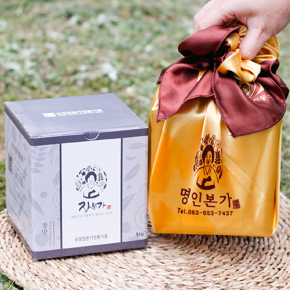 찹쌀고추장 선물세트 순창 장본가 강순옥명인 1kg