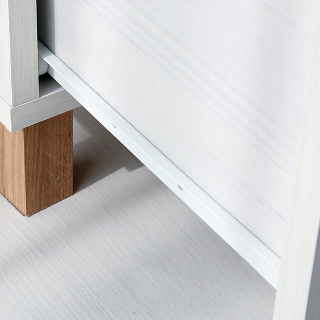 GOVANO 콘솔수납장 CHM46100 1000x400x460mm, 2단, 화이트파인베니어 8662.8207 - 상세 이미지 2