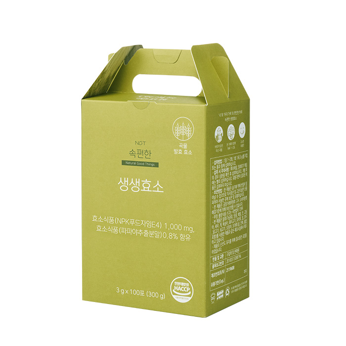 NGT 속편한 생생효소 네츄럴굿띵스 임산부 소화 유산균 곡물 발효효소 100포, 2개 이미지 4