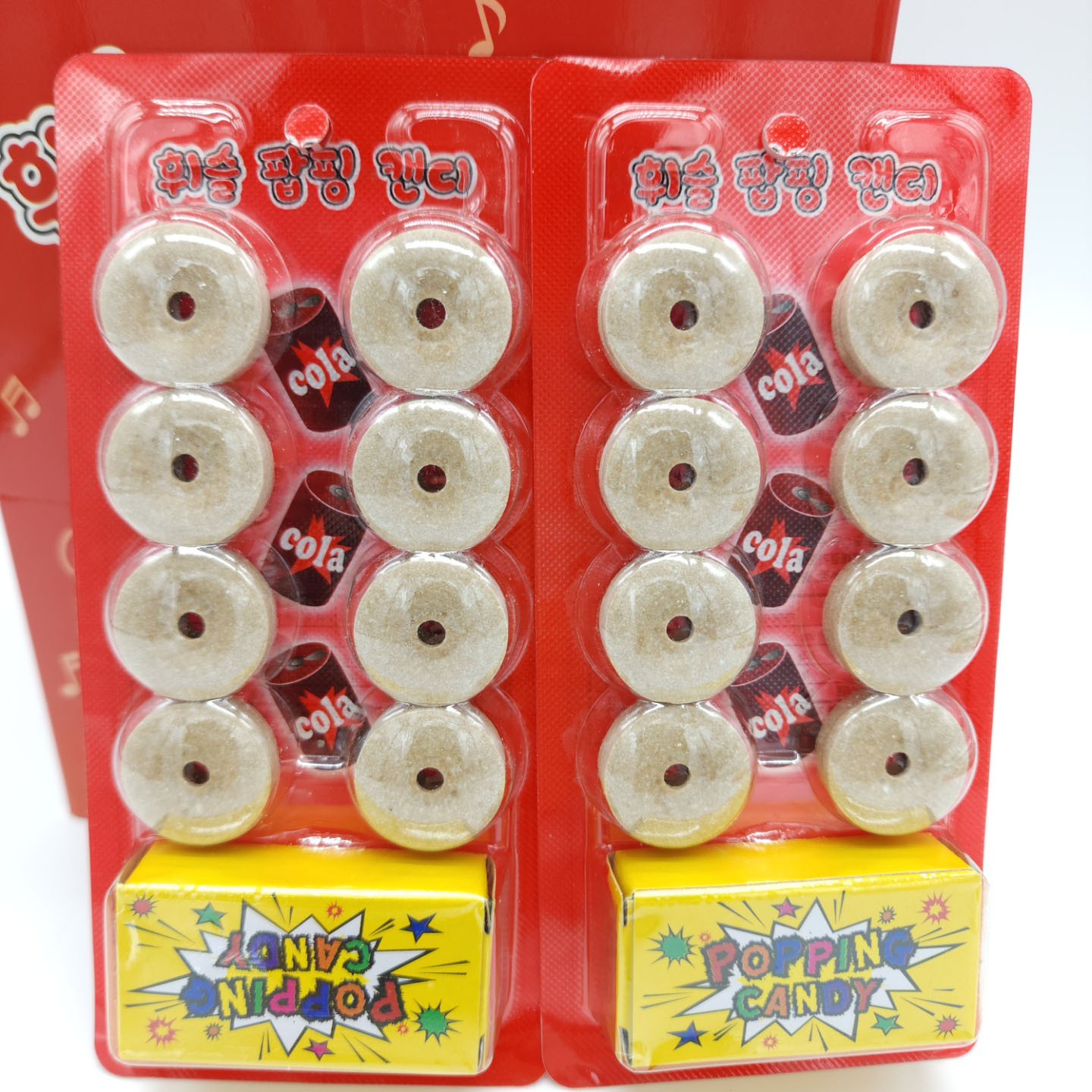 휘슬 팝핑캔디 콜라맛 20gx24개입 휘파람 캔디 - CCC store