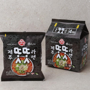 오뚜기 제주 똣똣라면 135g, 4개 맛있게 먹은 솔직 후기 - 상품 이미지 1