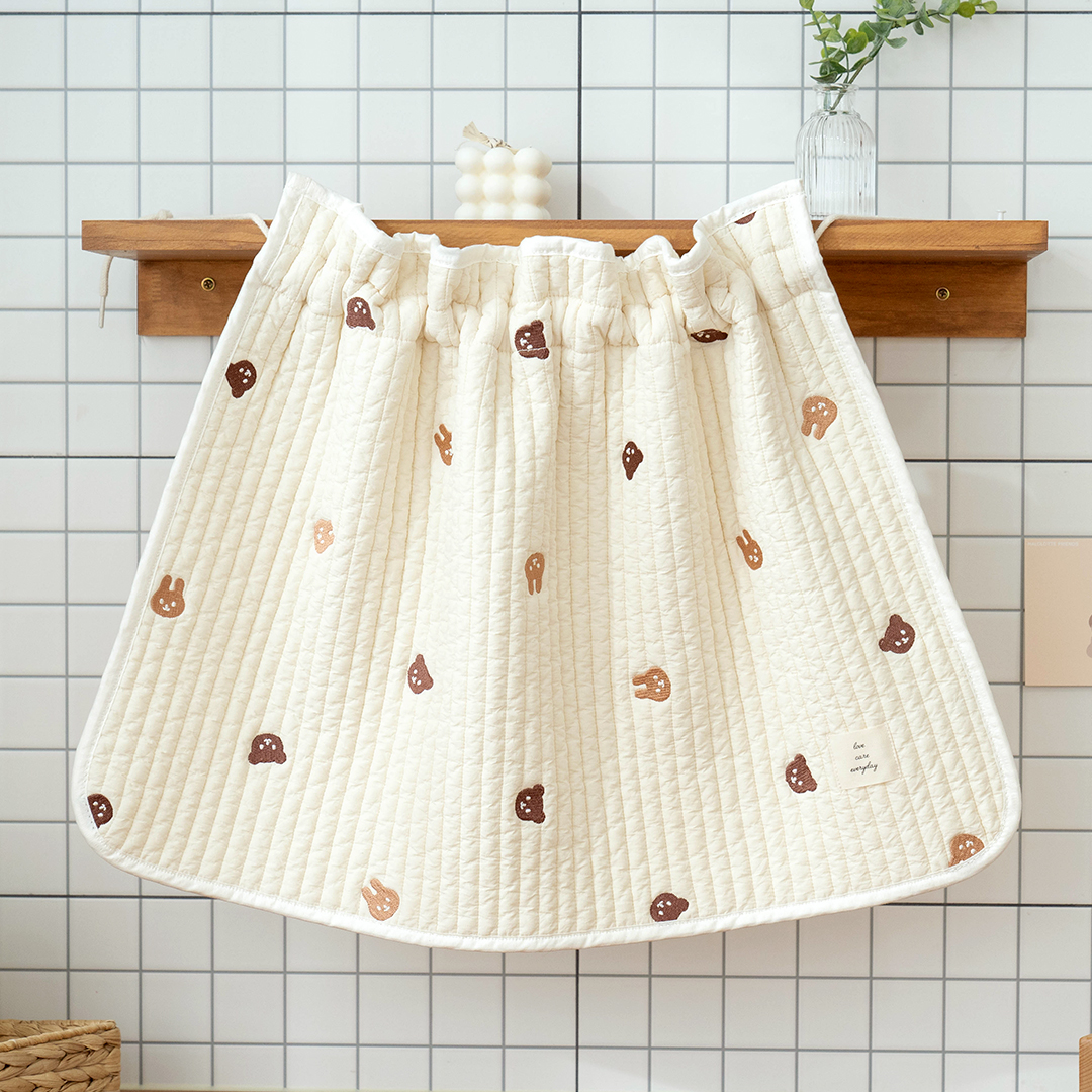 마롤로뜨 아기 차량 햇빛가리개 누빔 유아 차량용 차커튼 100수 누빔 자수