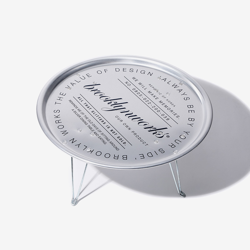 [브루클린웍스] 알루미늄 접이식 레트로 테이블