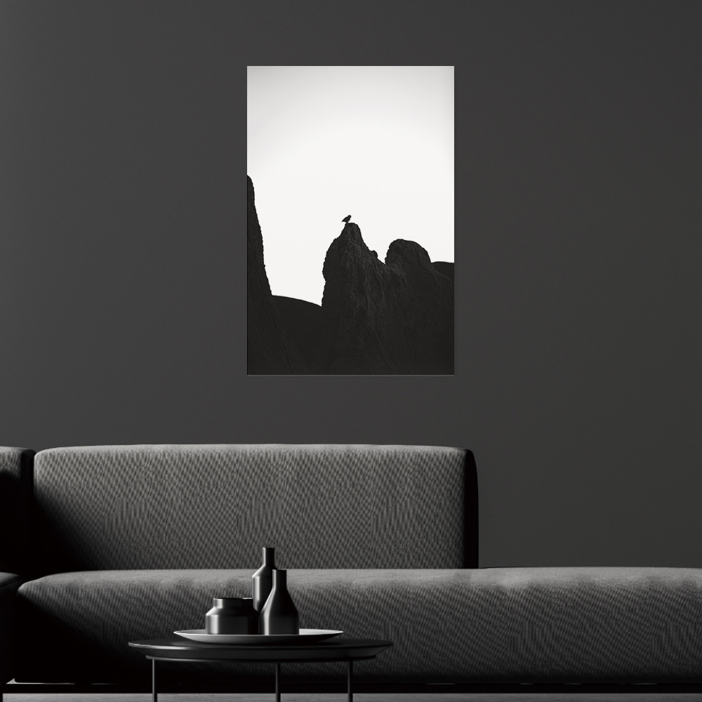 인테리어 그림 거실 액자 접착 포스터 캔버스 블랙시리즈 01 A2