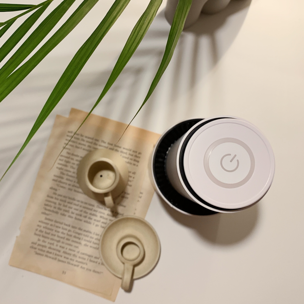 퓨리팟 P1 원룸 공기청정기 공기살균기 소형 탁상용 사무실 화장실 펫 냄새제거 필터없는