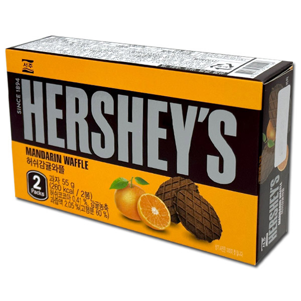서주 허쉬 감귤 와플 55g 과자