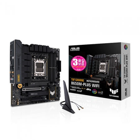 ASUS TUF Gaming B650M-PLUS WIFI STCOM AMD 메인보드