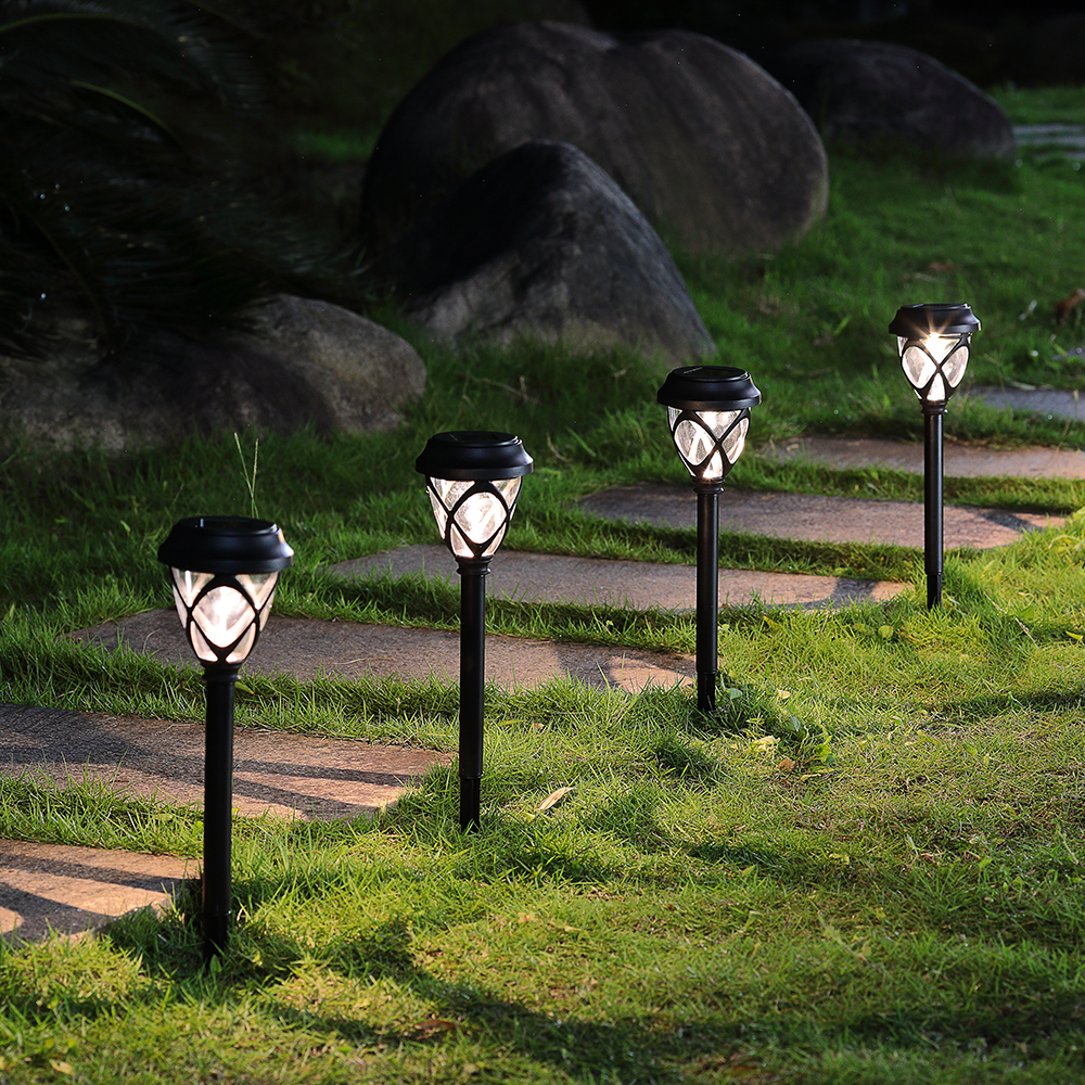 솔라콤 태양광 정원등 태양열 조명 가로등 잔디 LED 수정 구슬