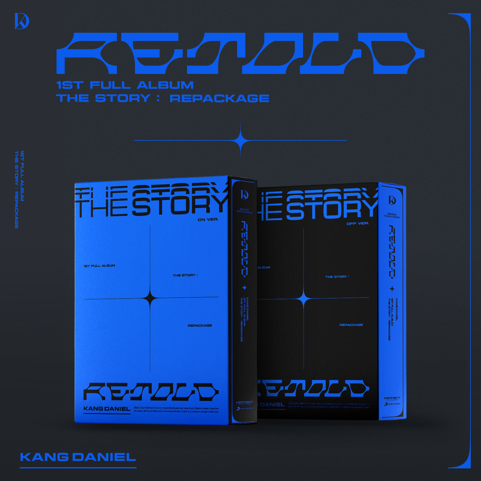 강다니엘 리톨드 앨범 THE STORY 1집 Retold 리패키지 더 스토리 - 상세 이미지 2