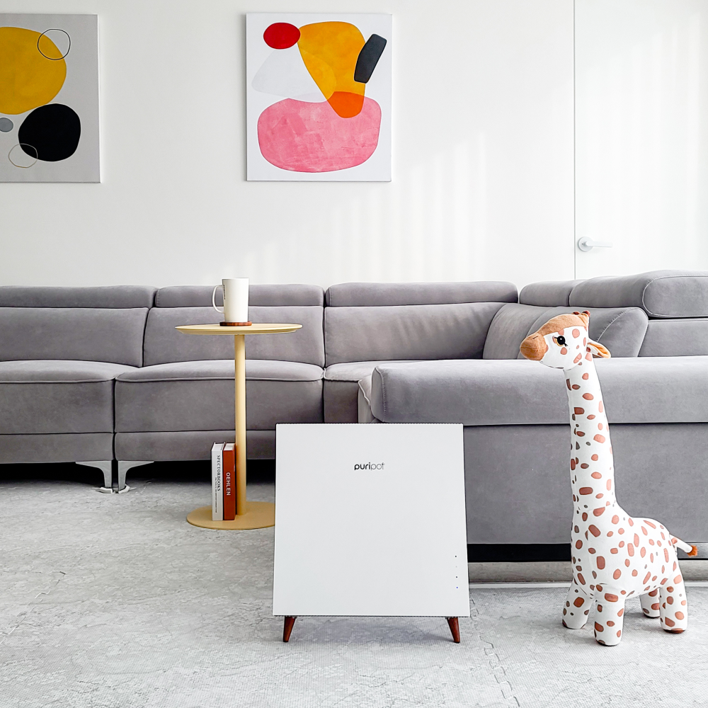 퓨리팟 F1N 슬림 공기청정기 공기살균기 필터없는 냄새제거 살균 공청기