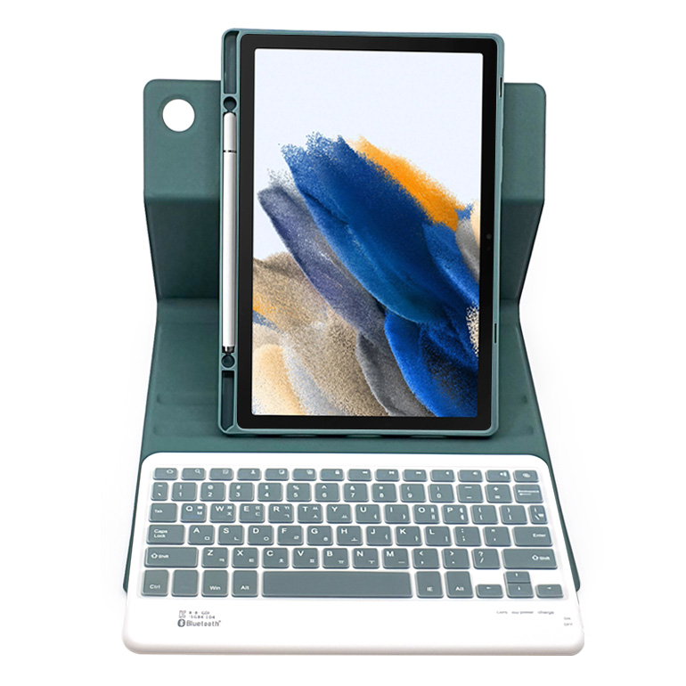 삼성 갤럭시탭A8 2022 10.5 콤비 회전 블루투스 키보드 북커버 케이스 x200 x205 - 상세 이미지 2