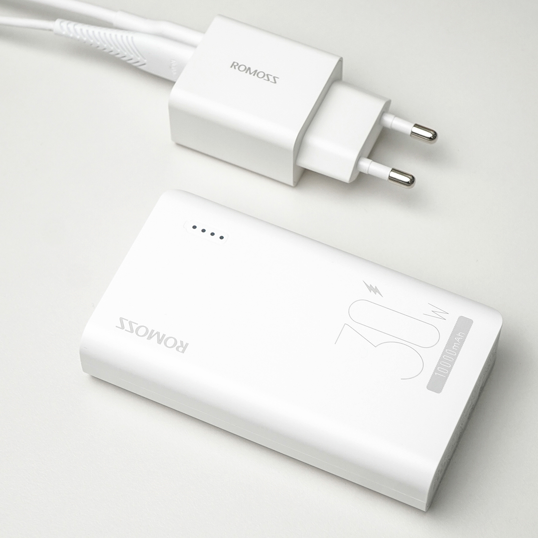 로모스 30W 초고속충전 10000mAh 휴대용 보조배터리 sense4S Pro - 상세 이미지 3