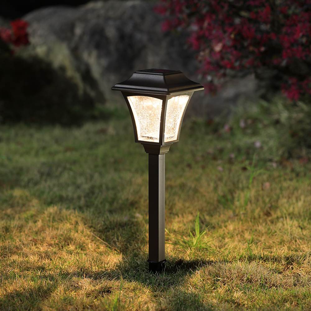 솔라콤 태양광 정원등 태양열 조명 가로등 잔디 LED 수정 구슬