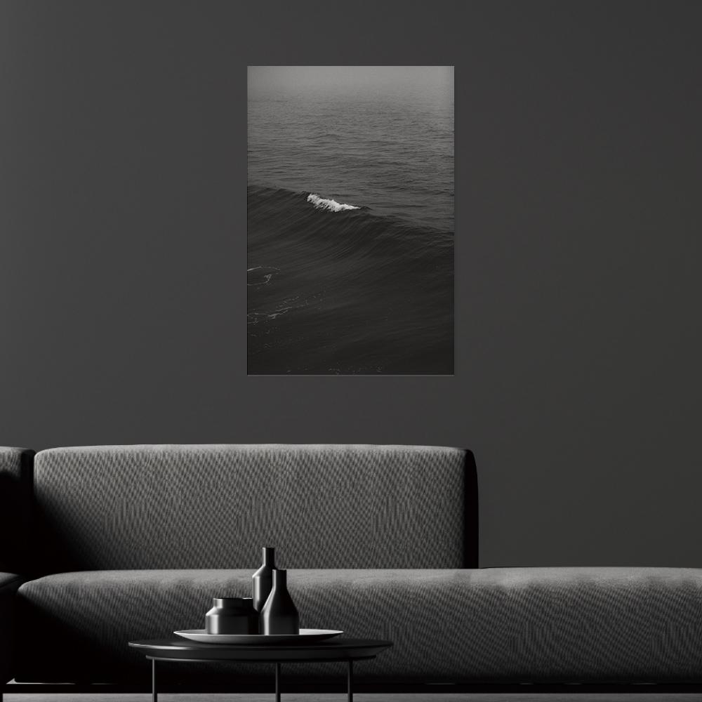 인테리어 그림 거실 액자 접착 포스터 캔버스 블랙시리즈 01 A2