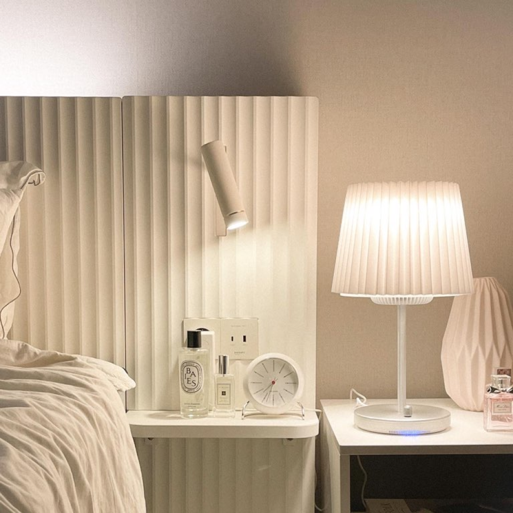 퓨리팟 L1 램프 공기청정기 공기살균기 아기방 거실 스탠드조명 취침등수면등