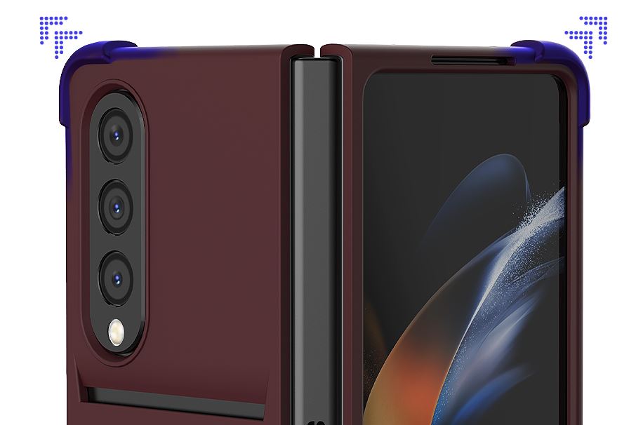 갤럭시 케이스 카드 수납 지갑 블랙, 갤럭시Z 폴드4 - 상세 이미지 5