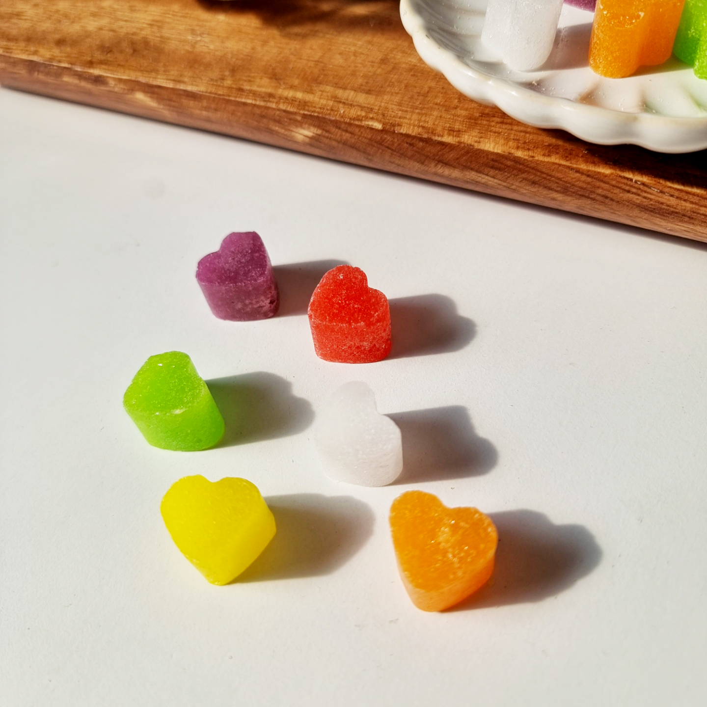 풍심당 사랑방다과 자일리톨 복숭아향 사탕 (150g) 무설탕 글루텐프리 비건 건강 간식 - 상세 이미지 3